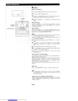 Preview for 24 page of Sharp CD-C690X Operation Manual