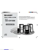 Sharp CD-CH1500 Operation Manual preview