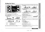 Предварительный просмотр 17 страницы Sharp CD-CH1500W Operation Manual