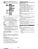 Предварительный просмотр 8 страницы Sharp CD-DH790N Operation Manual