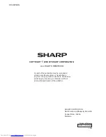 Предварительный просмотр 86 страницы Sharp CD-DH790N Service Manual