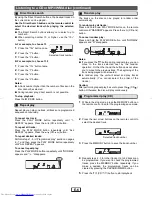 Предварительный просмотр 7 страницы Sharp CD-DH899N Operation Manual