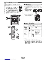 Предварительный просмотр 11 страницы Sharp CD-DH899N Operation Manual