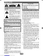 Preview for 2 page of Sharp CD DHS1050P Operation Manual