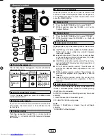 Предварительный просмотр 6 страницы Sharp CD DHS1050P Operation Manual