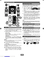 Preview for 11 page of Sharp CD DHS1050P Operation Manual