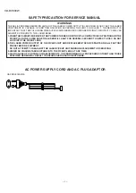 Preview for 2 page of Sharp CD-DV600W Service Manual