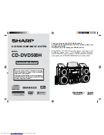 Sharp CD-DVD500H Operation Manual preview