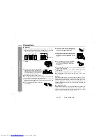 Предварительный просмотр 4 страницы Sharp CD-E250E Operation Manual