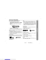 Предварительный просмотр 17 страницы Sharp CD-E250E Operation Manual