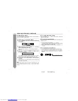 Предварительный просмотр 20 страницы Sharp CD-E250E Operation Manual