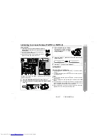 Предварительный просмотр 21 страницы Sharp CD-E250E Operation Manual