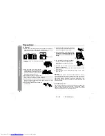 Предварительный просмотр 4 страницы Sharp CD-E650E Operation Manual