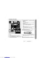 Предварительный просмотр 21 страницы Sharp CD-E650E Operation Manual