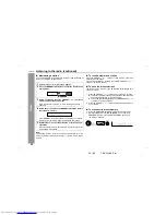 Предварительный просмотр 22 страницы Sharp CD-E650E Operation Manual