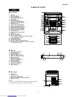 Предварительный просмотр 3 страницы Sharp CD-E67 Service Manual