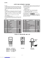 Предварительный просмотр 8 страницы Sharp CD-E67 Service Manual