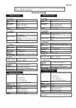 Preview for 3 page of Sharp CD-E88 Service Manual