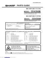 Preview for 83 page of Sharp CD-ES600 Service Manual