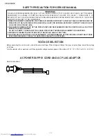 Preview for 2 page of Sharp CD-ES600V Service Manual