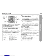 Preview for 15 page of Sharp CD-ES900 Operation Manual