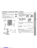 Preview for 23 page of Sharp CD-ES900 Operation Manual