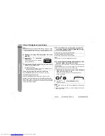 Предварительный просмотр 24 страницы Sharp CD-G10000V Operation Manual