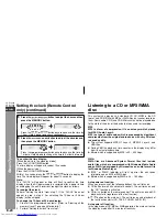 Preview for 24 page of Sharp CD G14000 Operation Manual