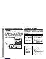 Preview for 46 page of Sharp CD G14000 Operation Manual