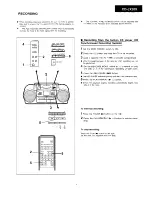 Preview for 5 page of Sharp CD-JX20X(GY) Service Manual