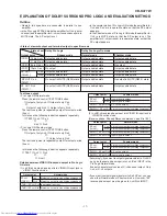 Предварительный просмотр 17 страницы Sharp CD-K477W Service Manual