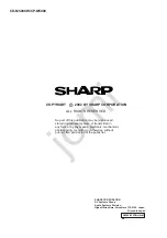 Предварительный просмотр 64 страницы Sharp CD-M5000W Service Manual