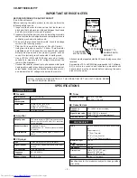 Preview for 2 page of Sharp CD-MP700 Service Manual