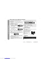 Предварительный просмотр 22 страницы Sharp CD-MPS660E Operation Manual