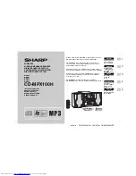 Sharp CD-MPX100H Operation Manual preview