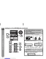 Предварительный просмотр 16 страницы Sharp CD-MPX200H Operation Manual