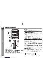 Предварительный просмотр 26 страницы Sharp CD-MPX200H Operation Manual