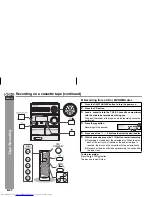 Preview for 30 page of Sharp CD-MPX200H Operation Manual