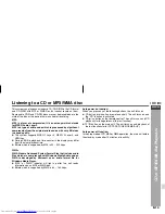 Preview for 15 page of Sharp CD-MPX200W Operation Manual