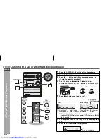 Preview for 16 page of Sharp CD-MPX200W Operation Manual