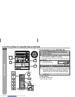 Preview for 30 page of Sharp CD-MPX200W Operation Manual