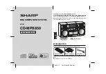 Sharp CD-MPX850 Operation Manual preview