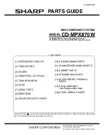 Preview for 93 page of Sharp CD-MPX870W Service Manual