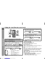 Preview for 20 page of Sharp CD-MPX880H Operation Manual