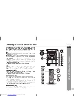 Preview for 21 page of Sharp CD-MPX880H Operation Manual