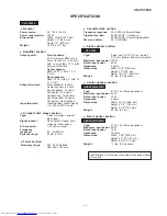 Preview for 3 page of Sharp CD-PC3500 Service Manual