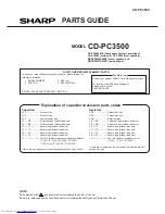 Preview for 53 page of Sharp CD-PC3500 Service Manual