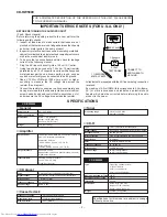 Preview for 2 page of Sharp CD-RW5000 Service Manual