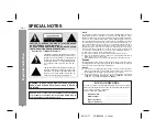 Preview for 2 page of Sharp CD-SW200 Operation Manual