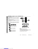 Preview for 30 page of Sharp CD-SW200H Operation Manual